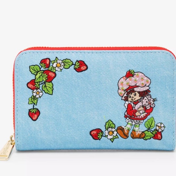 Loungefly strawberry shortcake with matching wallet - Picture 2 of 3